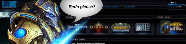 Blizzard.com can do better